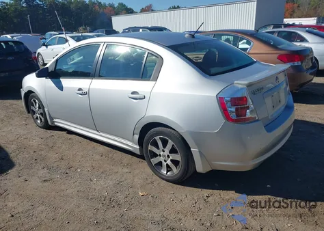 2012 Nissan Sentra 2.0 Sr из США, поврежденный, VIN 3N1AB6AP8CL622532